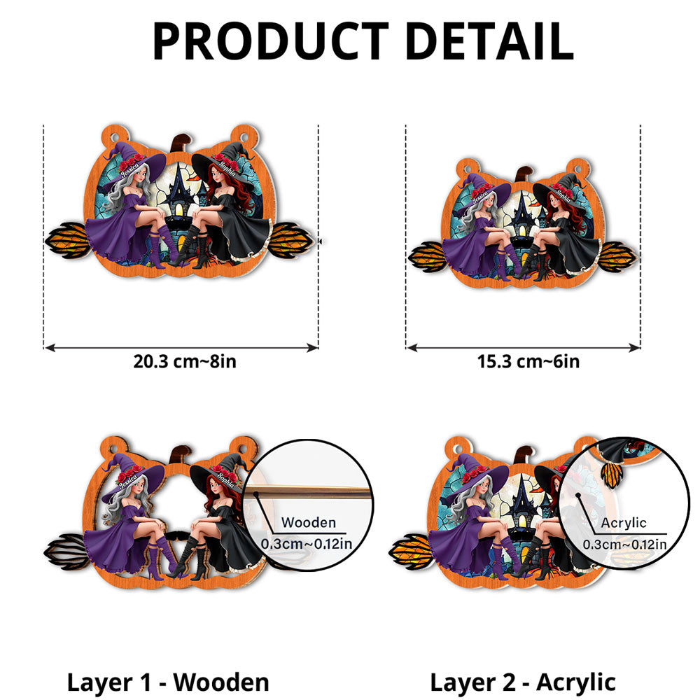 Magical Friendship - Personalized Custom Suncatcher