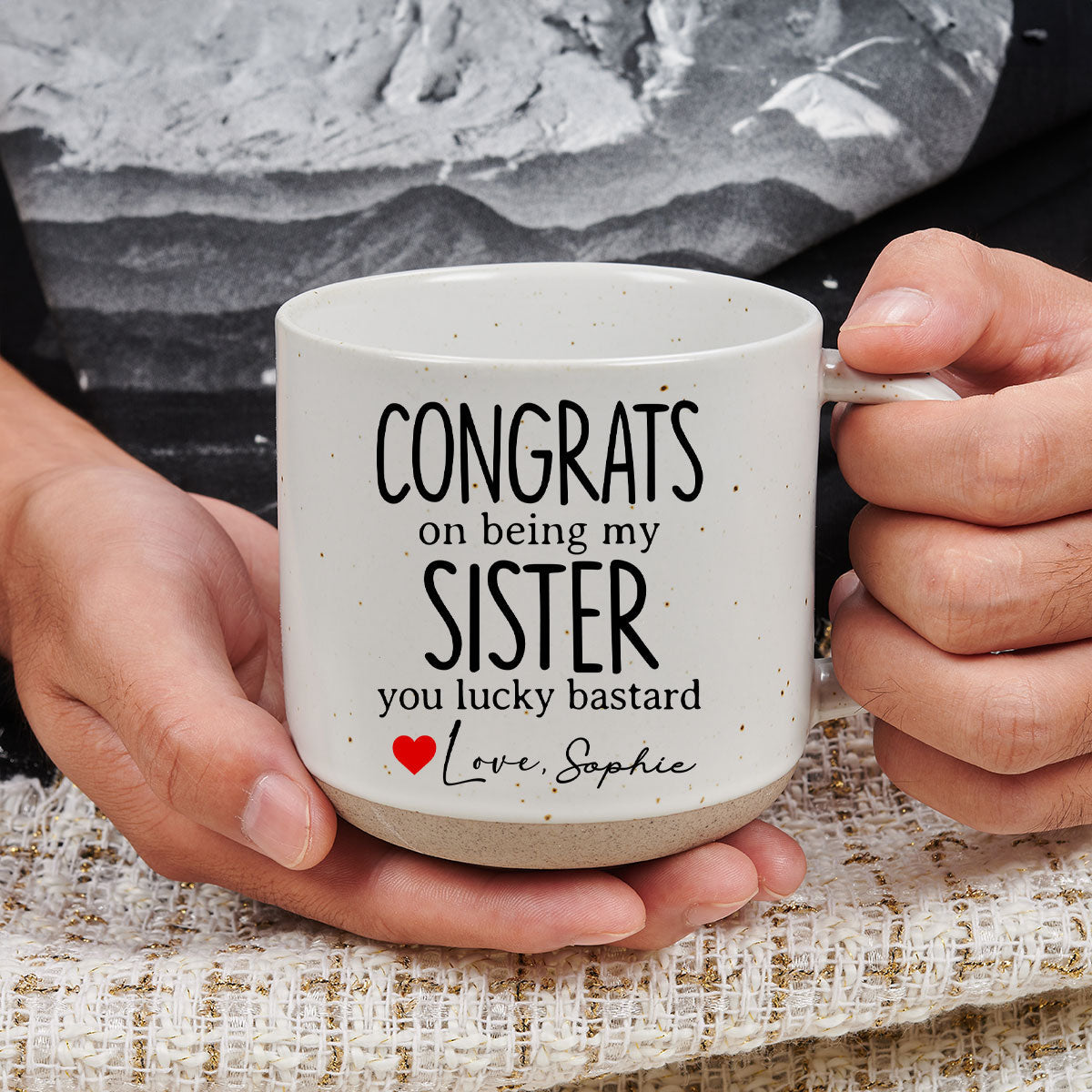 You Are An Awesome Brother - Personalized Custom Pottery Mug