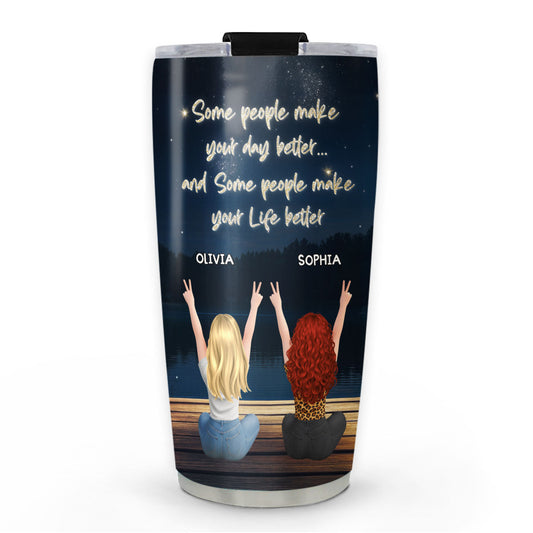Better With You - Personalized Custom Tumbler