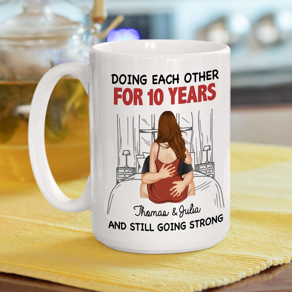 Doing Each Other For Years - Personalized Custom Coffee Mug