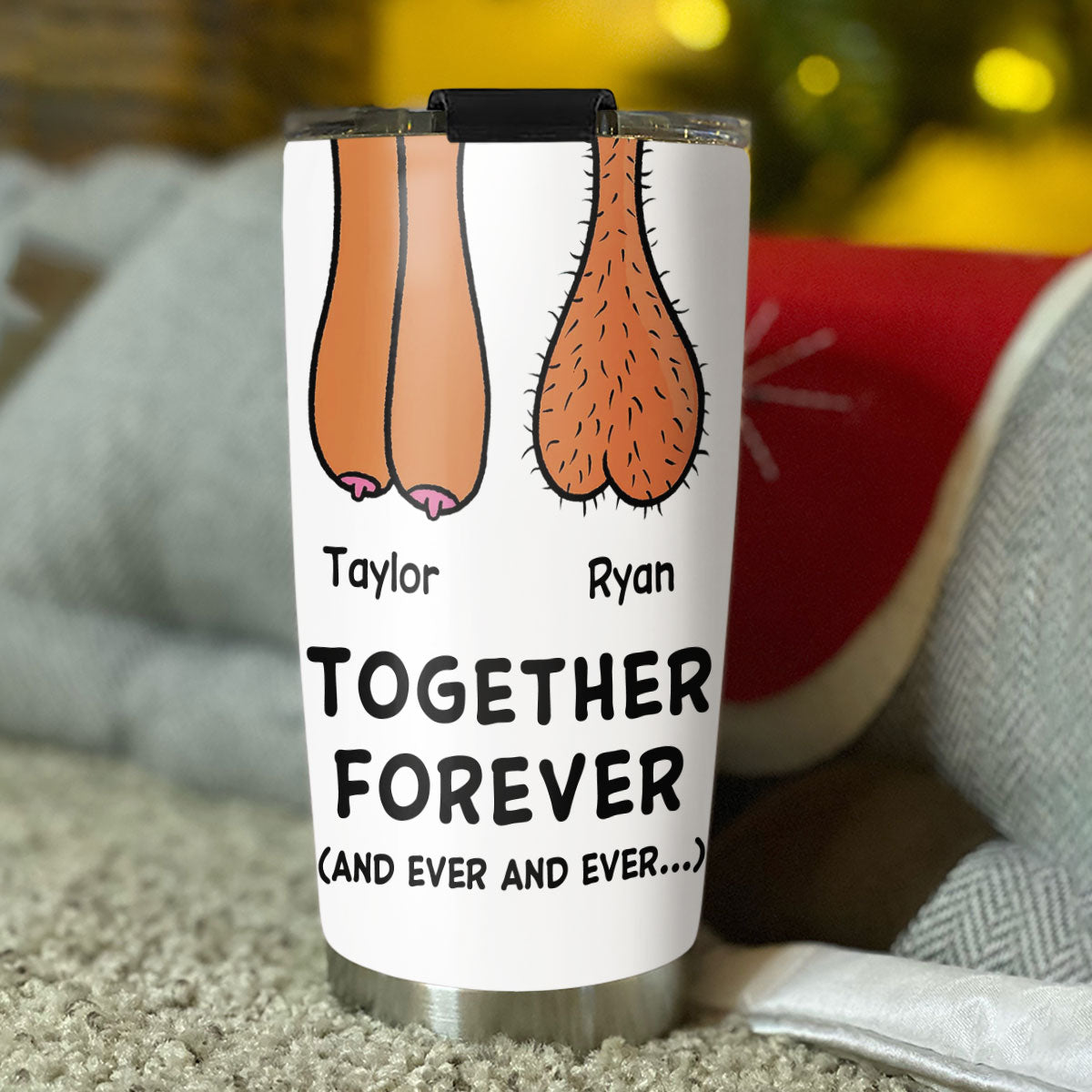 Together Forever - Personalized Custom Tumbler