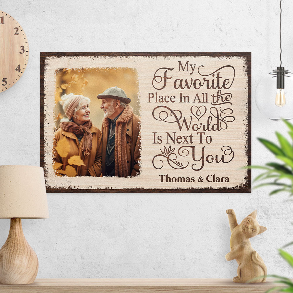 Next To You - Personalized Custom Poster