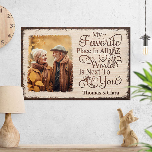 Next To You - Personalized Custom Poster