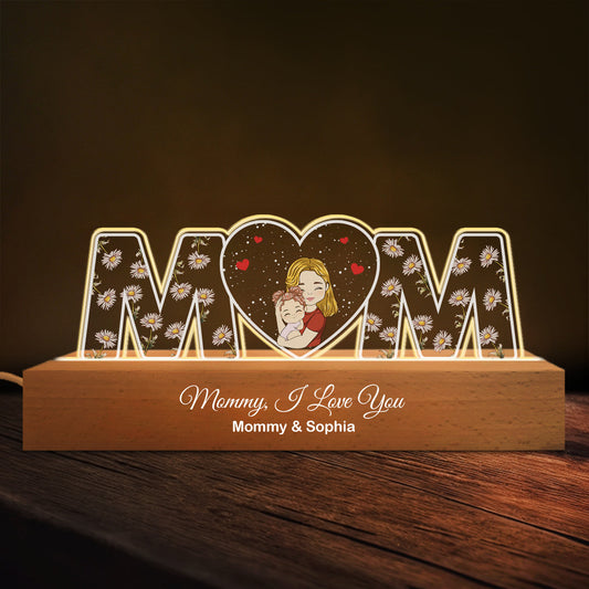 Love You Always - Personalized Custom Acrylic Letters 3D LED Night Light