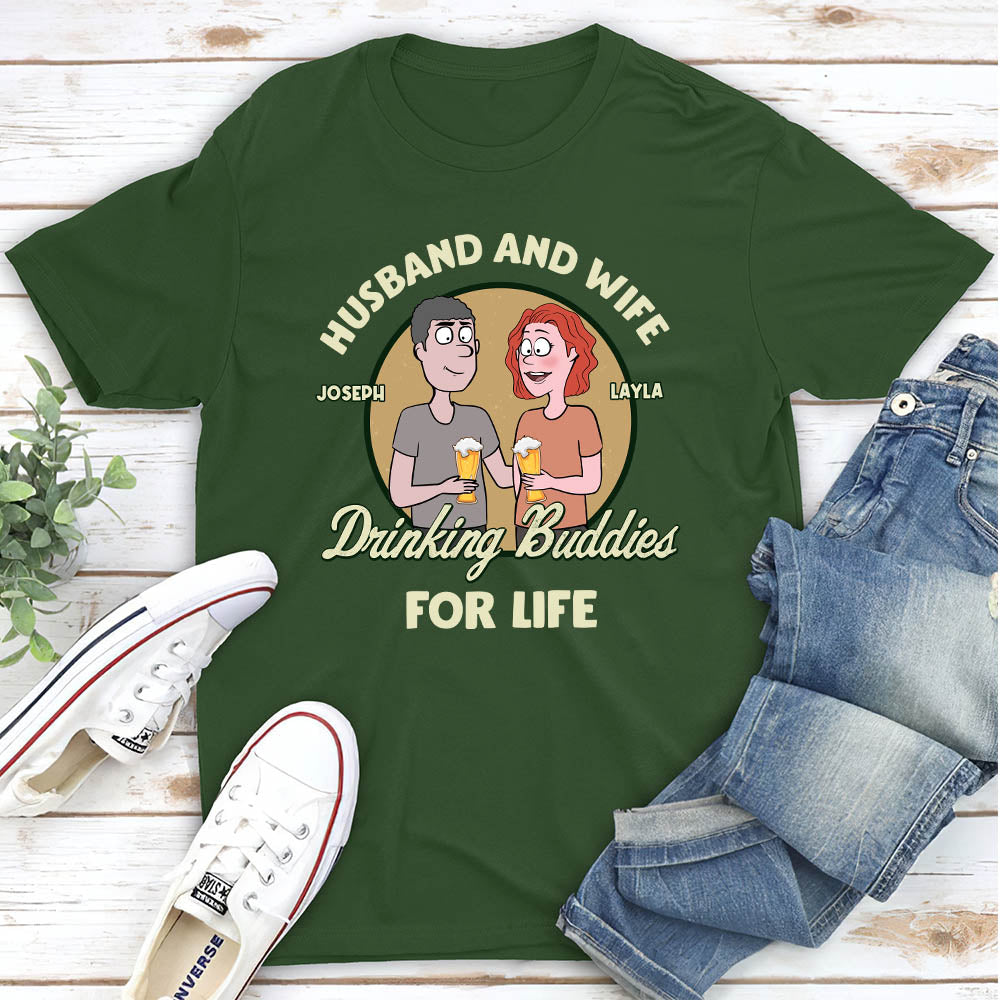 Drinking Buddies - Personalized Custom Classic T-shirt