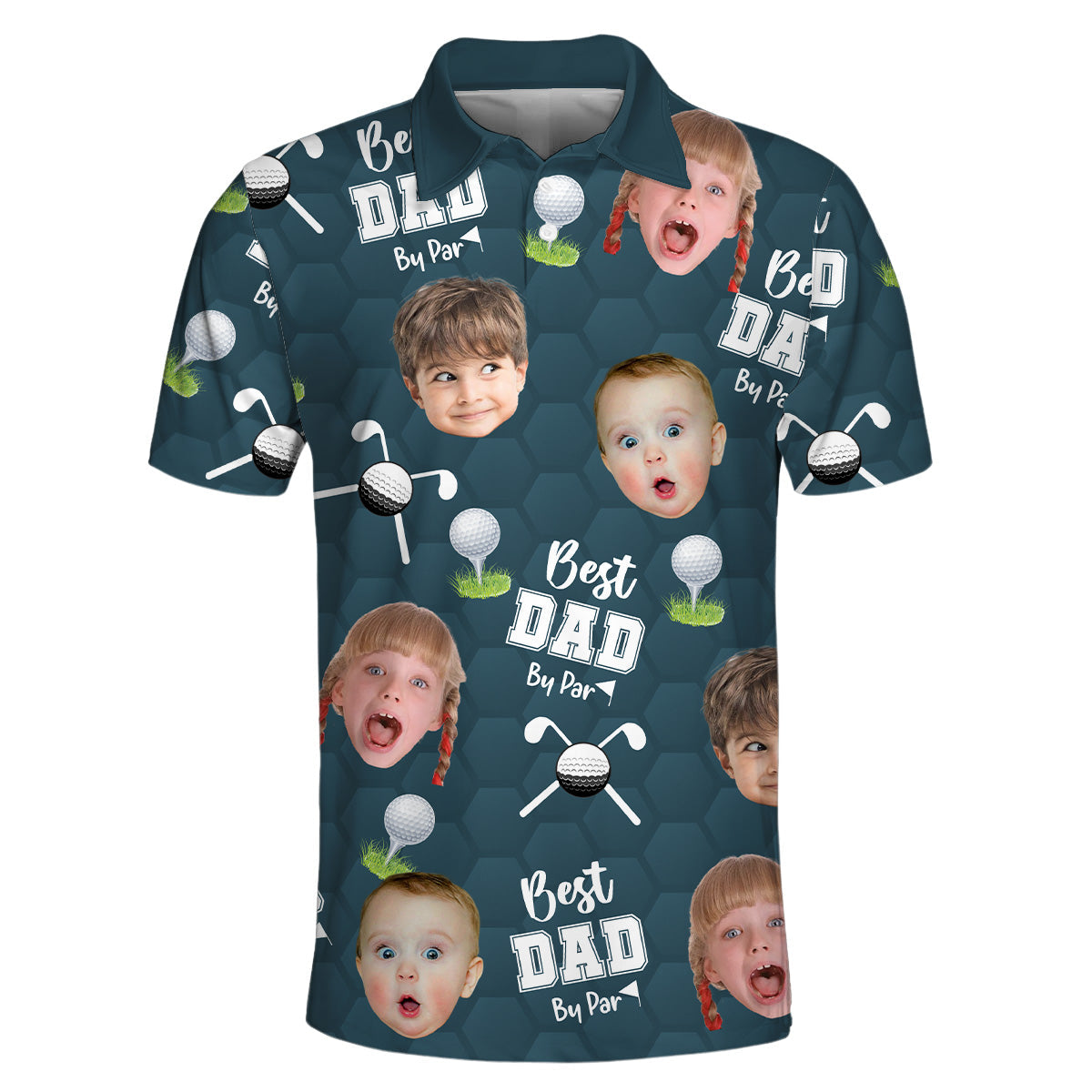 Best Dad By Far Ever - Personalized Custom Polo Shirt