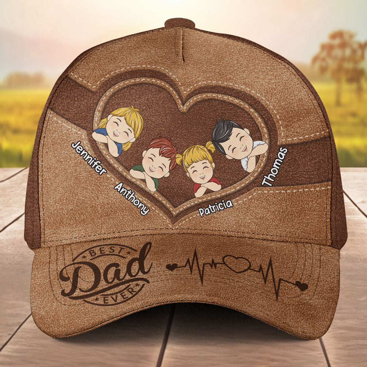 Best Dad Ever  - Personalized Classic Cap