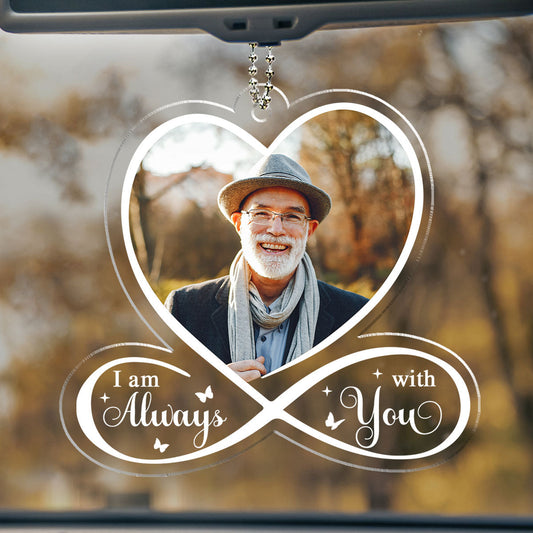 I Always Miss You - Personalized Acrylic Car Ornament
