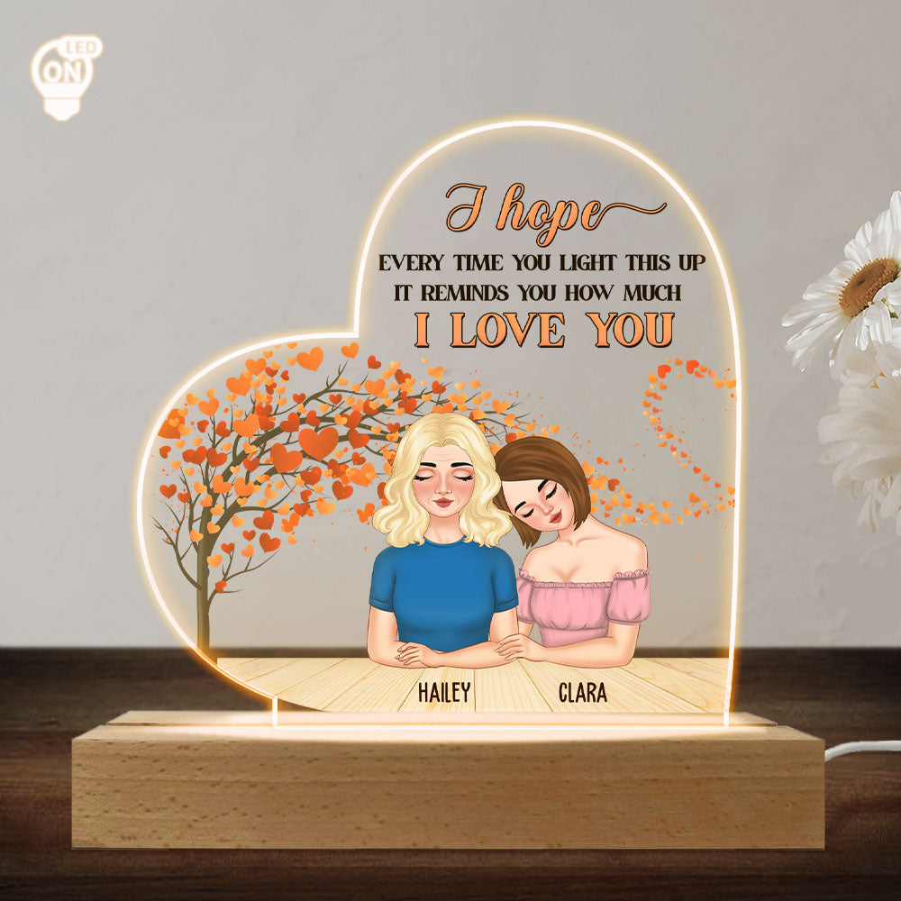 Every Time You Light Up - Personalized Custom LED Light