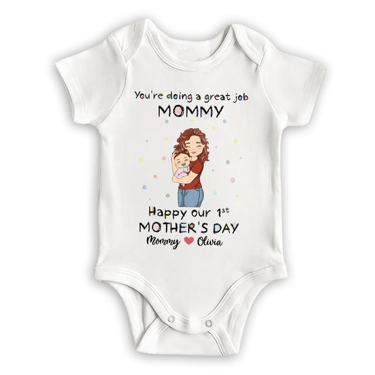 You're doing a Great Job - Personalized Custom Baby Onesie