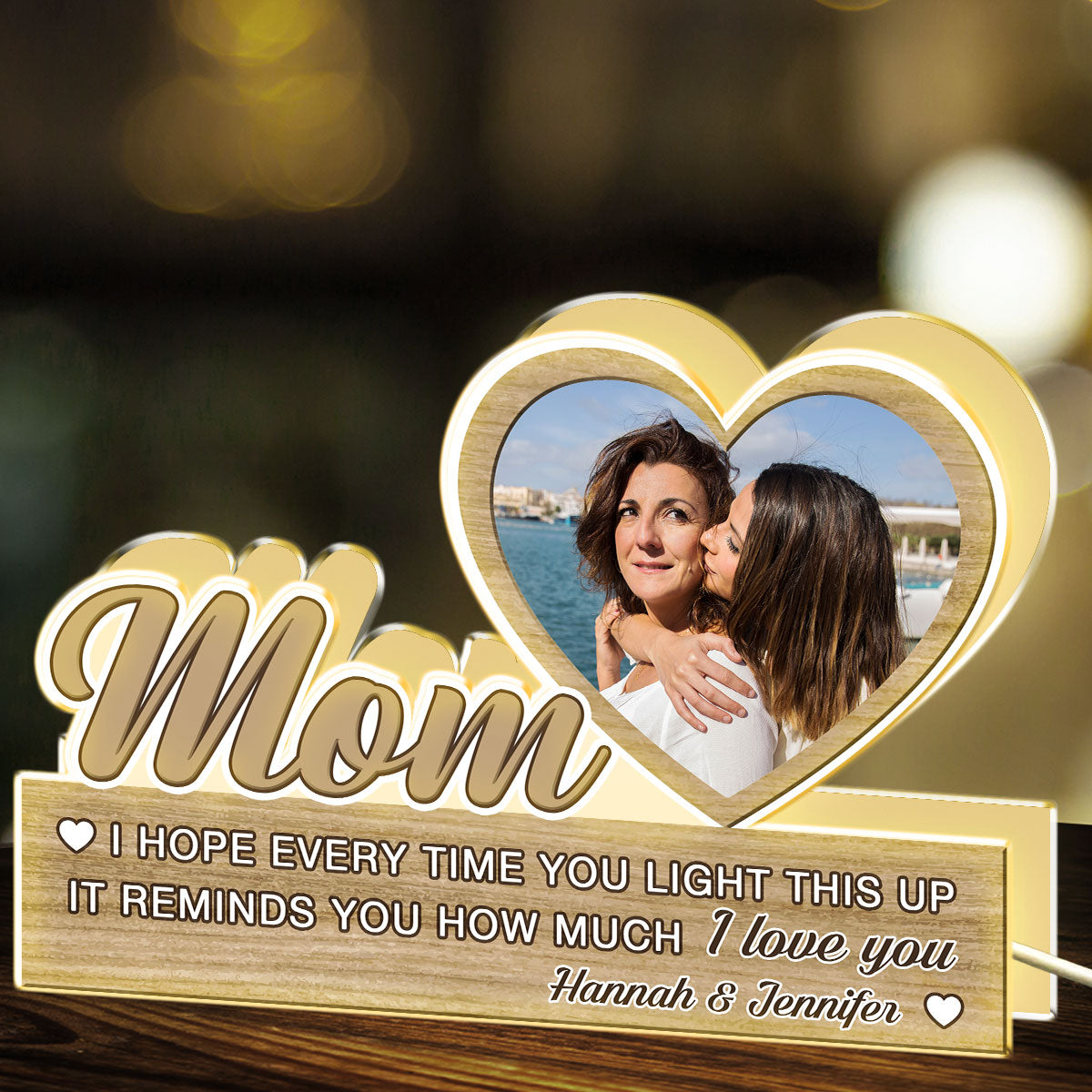 I Hope You Light This Up - Personalized Custom Light Box