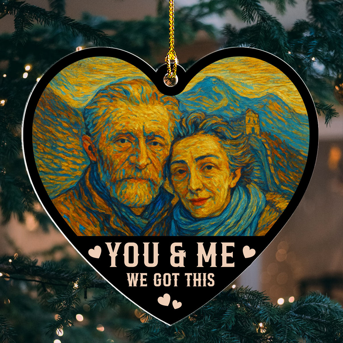 No Refunds Just Love - Personalized Custom Acrylic Ornament