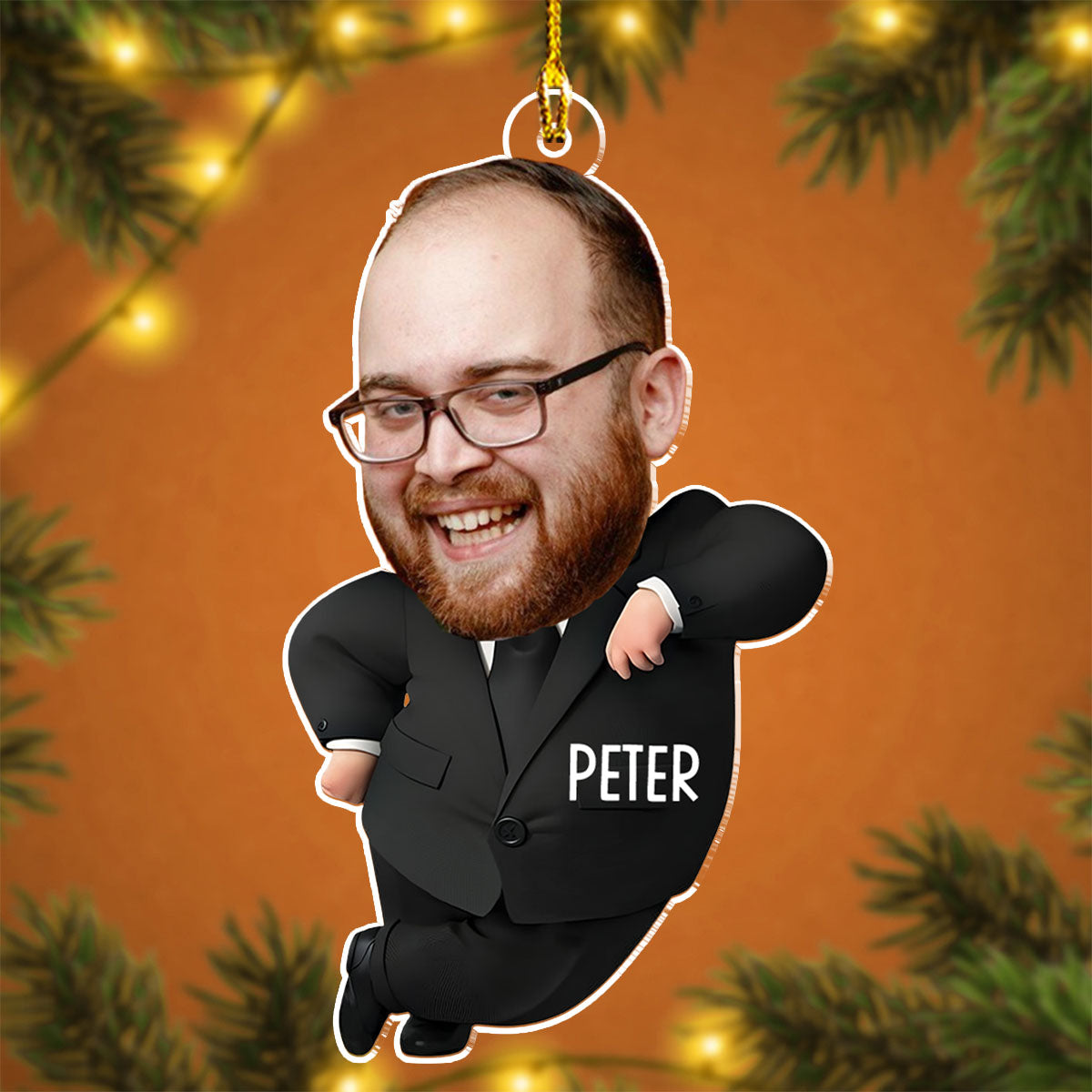 Funny Boss You Are The Best - Personalized Custom Acrylic Ornament