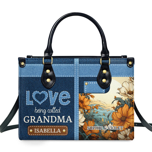 Love Being Called - Personalized Custom Leather Bag