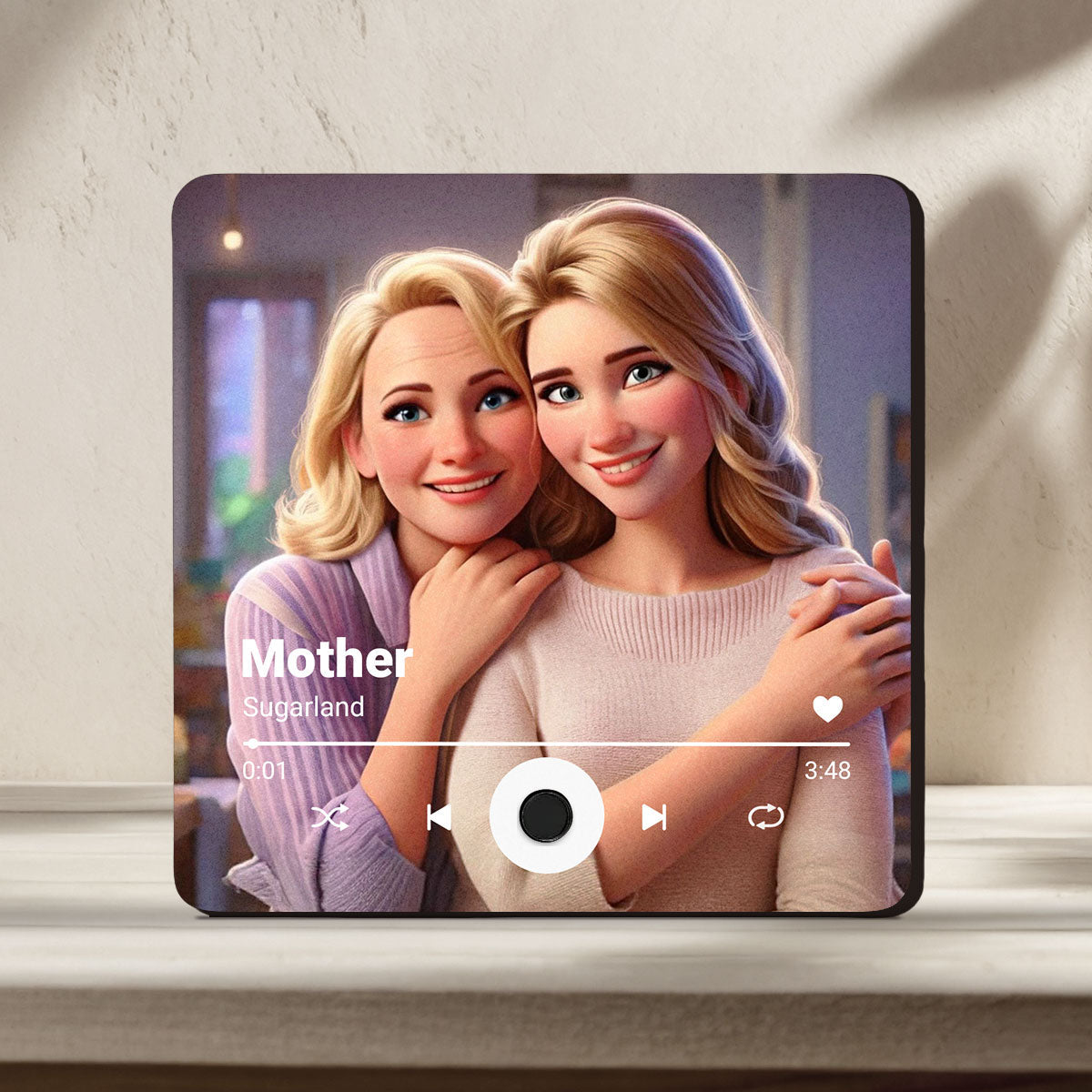 Best Mom Ever - Personalized Custom Music Fridge Magnet