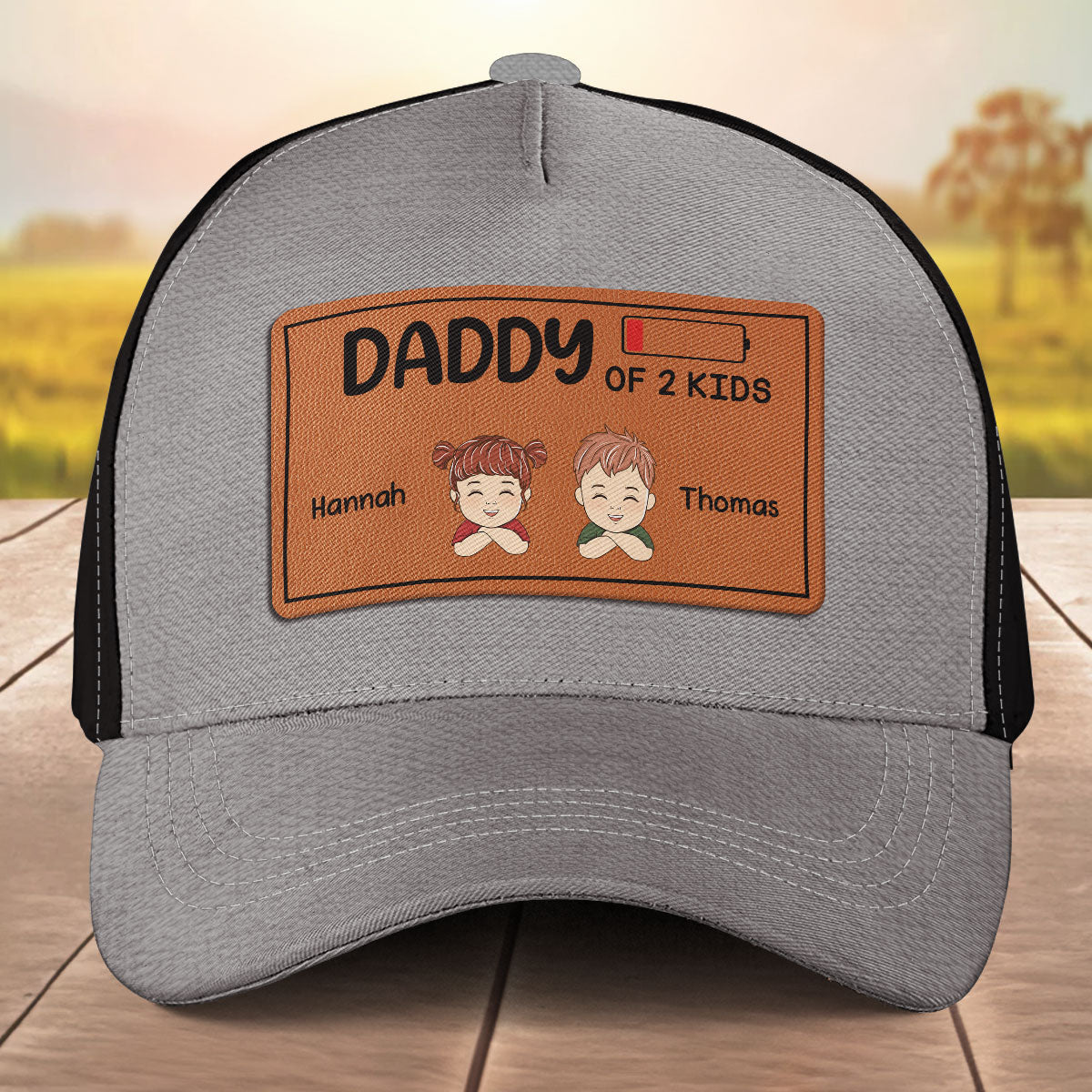 Dad Of Kid - Personalized Classic Cap