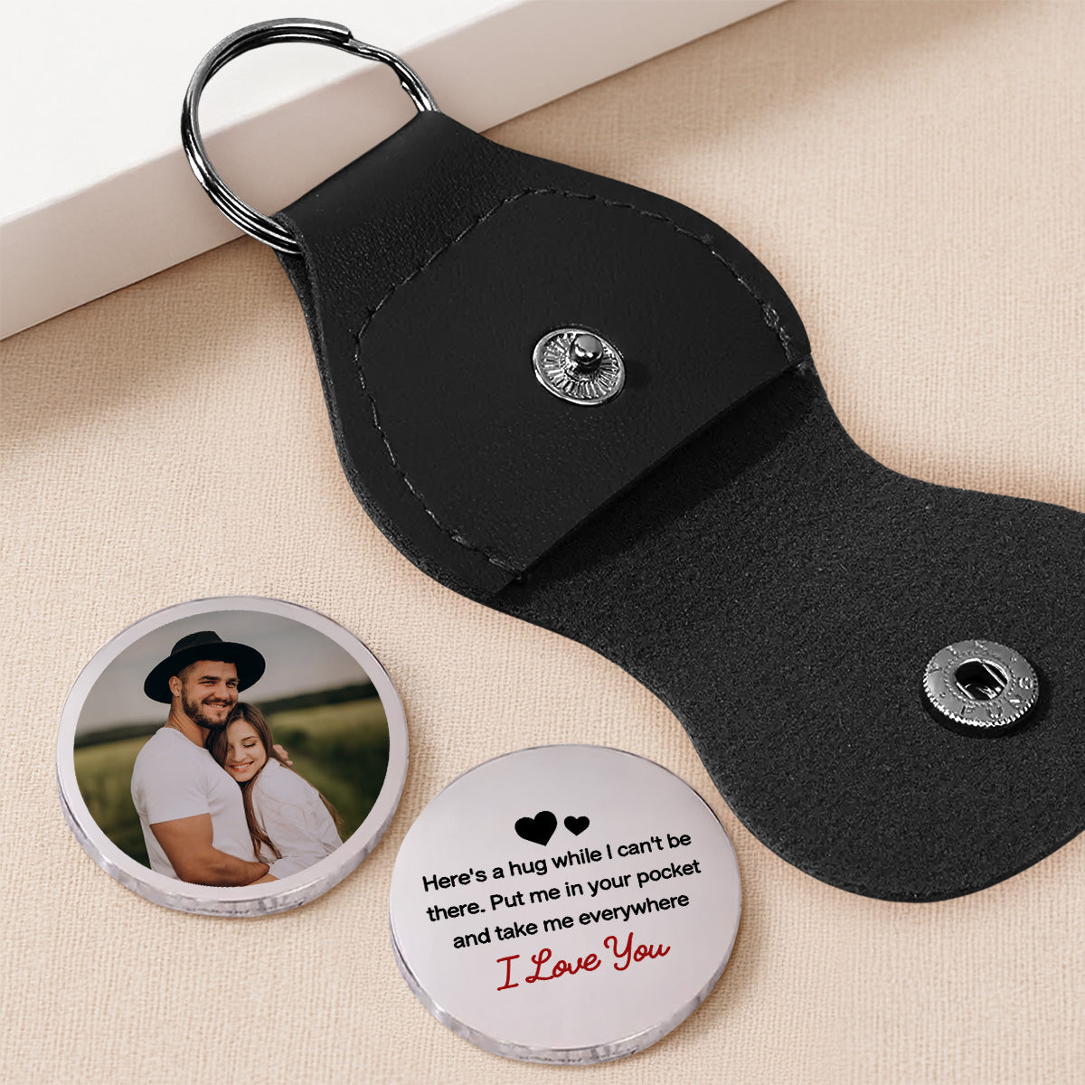 Take Me Everywhere - Personalized Custom Pocket Hug