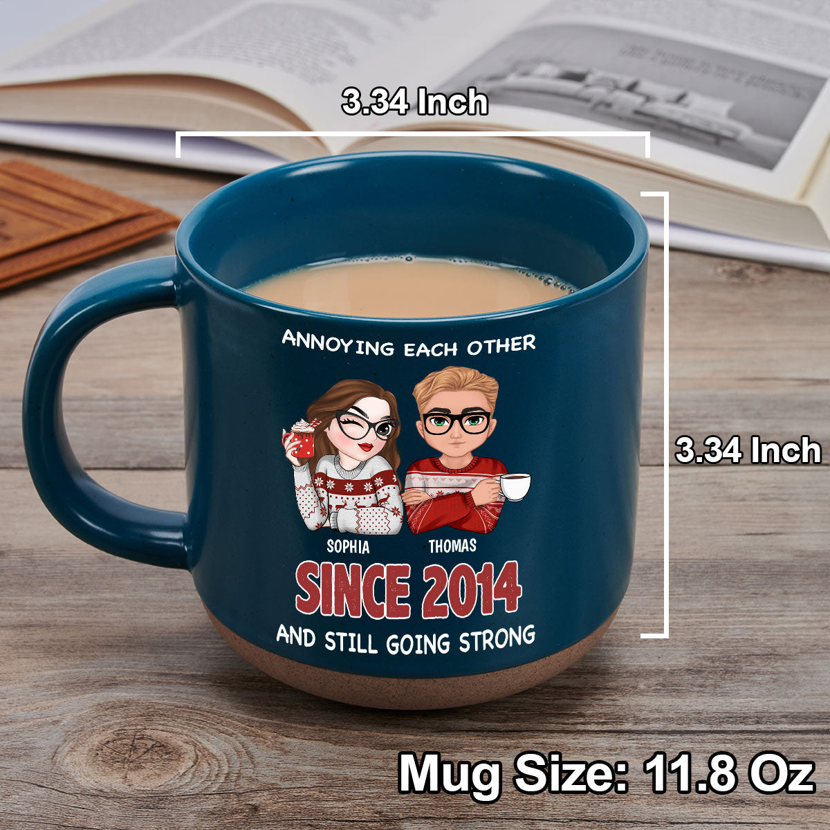 Love You Still - Personalized Custom Pottery Mug