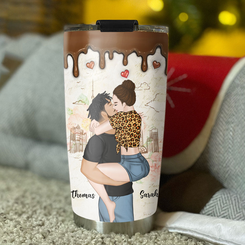 I Like You Like My Coffee - Personalized Custom Tumbler