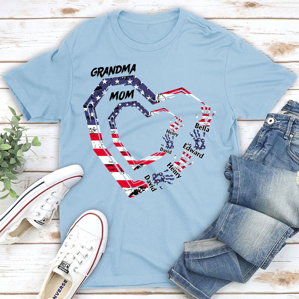 We Love You Grandma - Personalized Custom Shirt