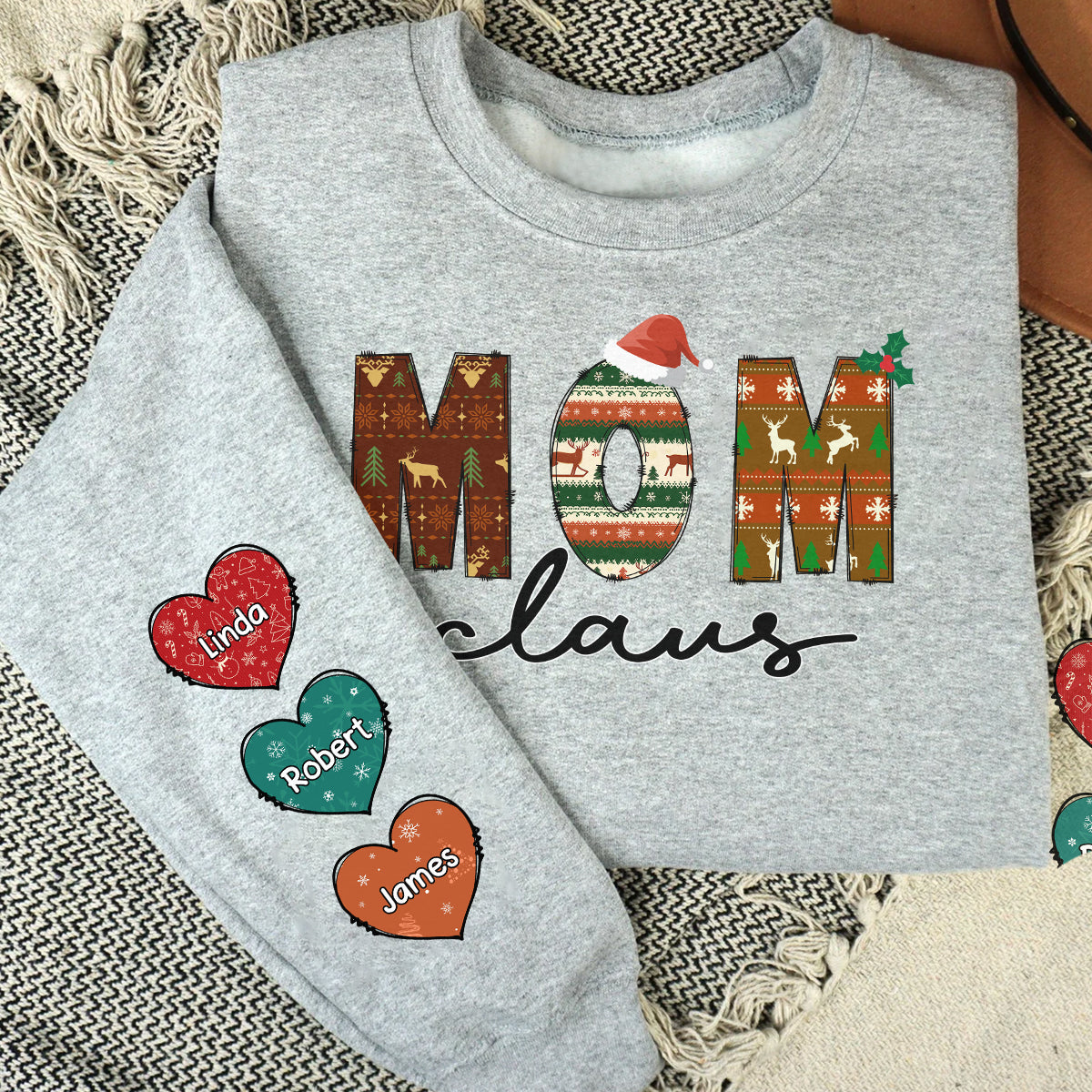 Nana Claus - Personalized Custom Sweatshirt