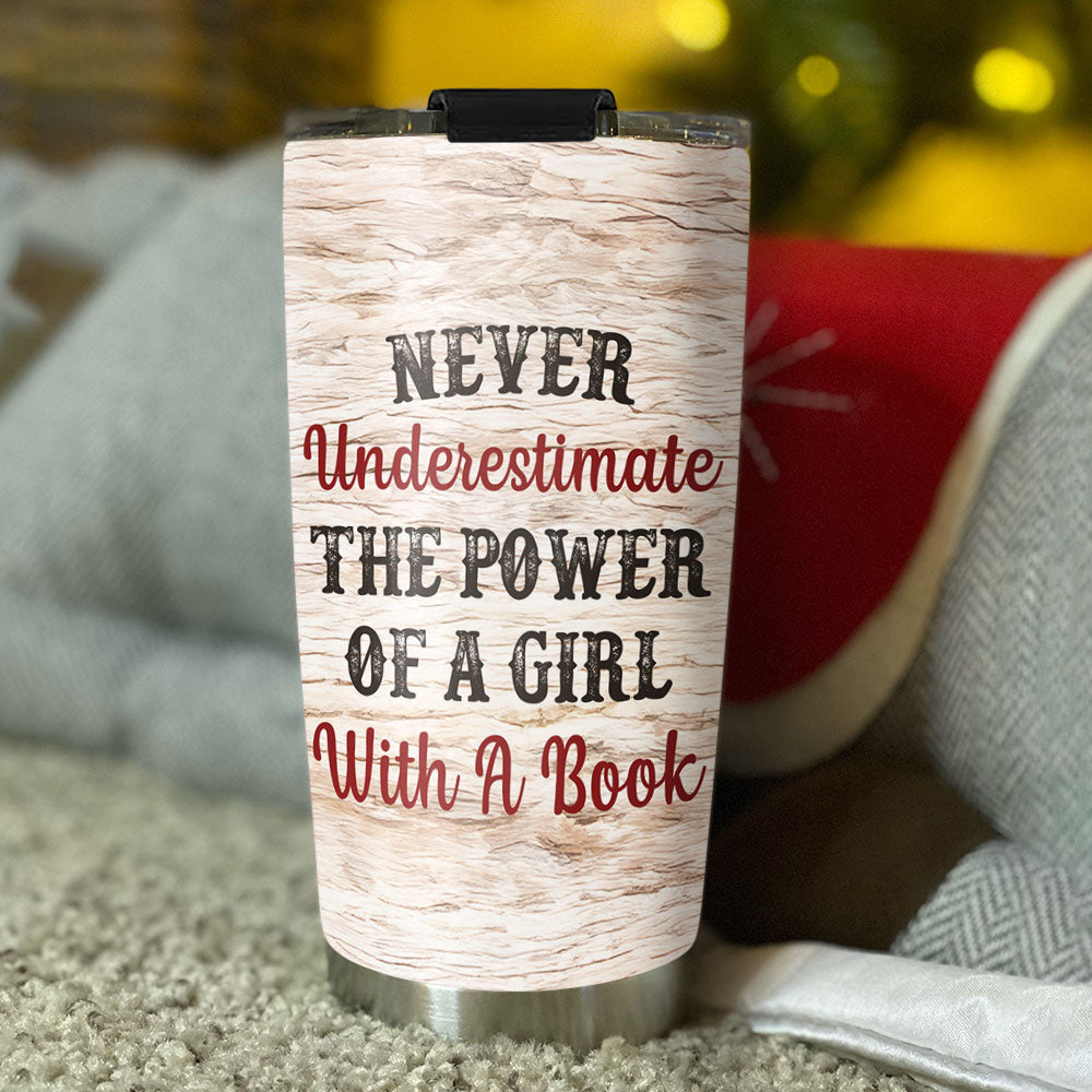 Me And My Book - Personalized Custom Tumbler