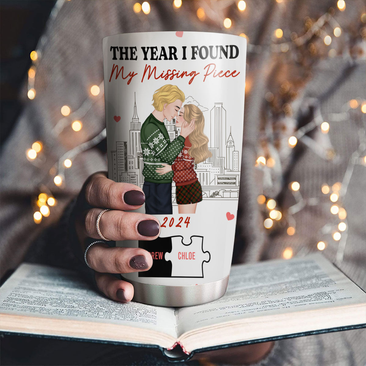 The Year I Found My Perfect Lover - Personalized Custom Tumbler