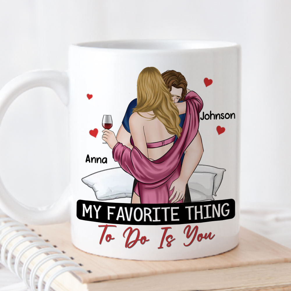 It Started With A Message - Personalized Custom Coffee Mug