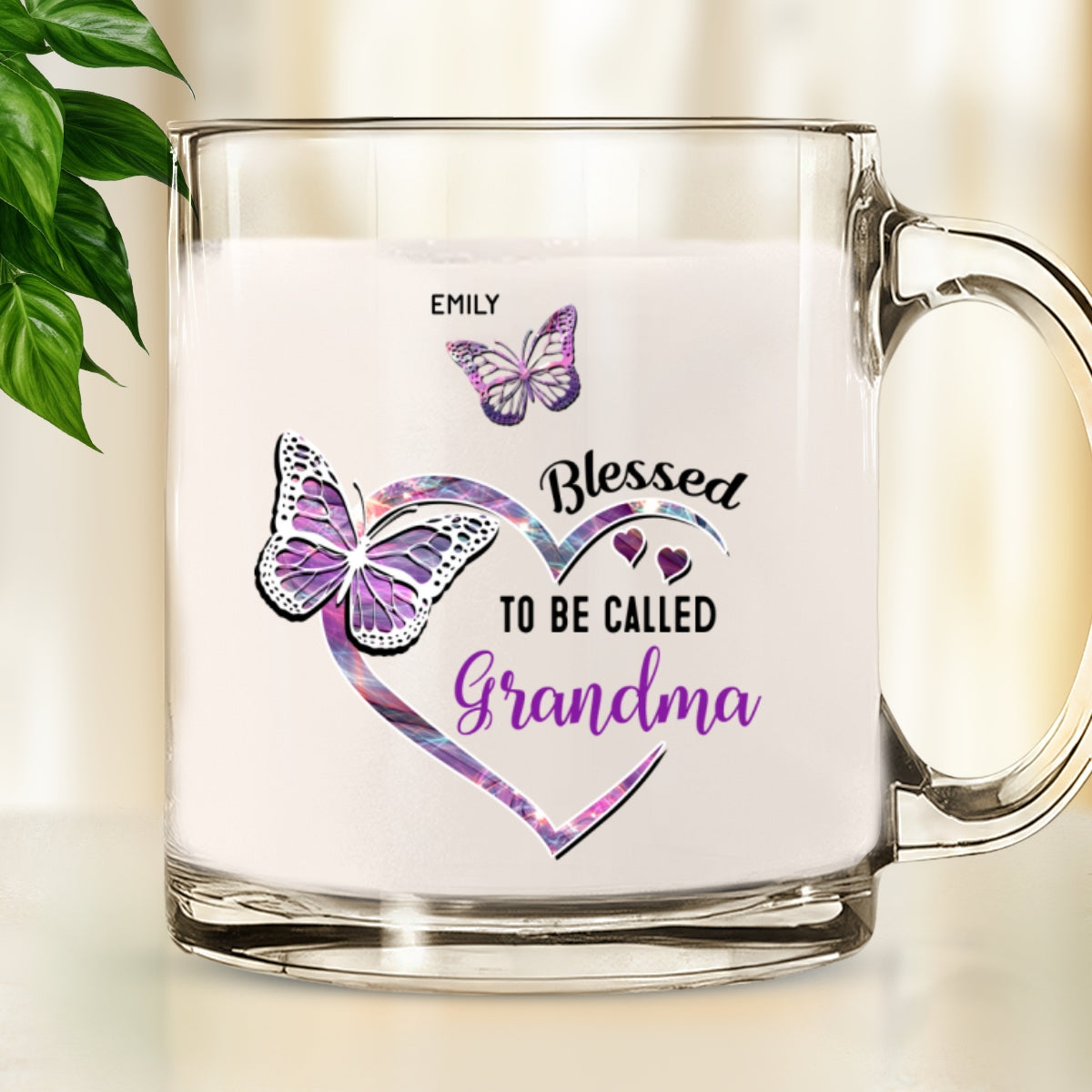 Blessed Mimi - Personalized Custom Glass Mug