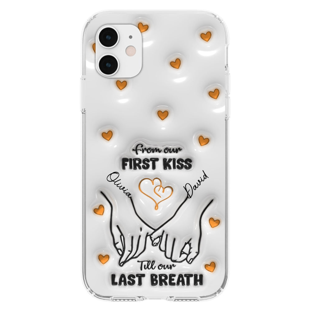 Till Our Last Breath -  Personalized Custom 3D Inflated Effect Phone Case