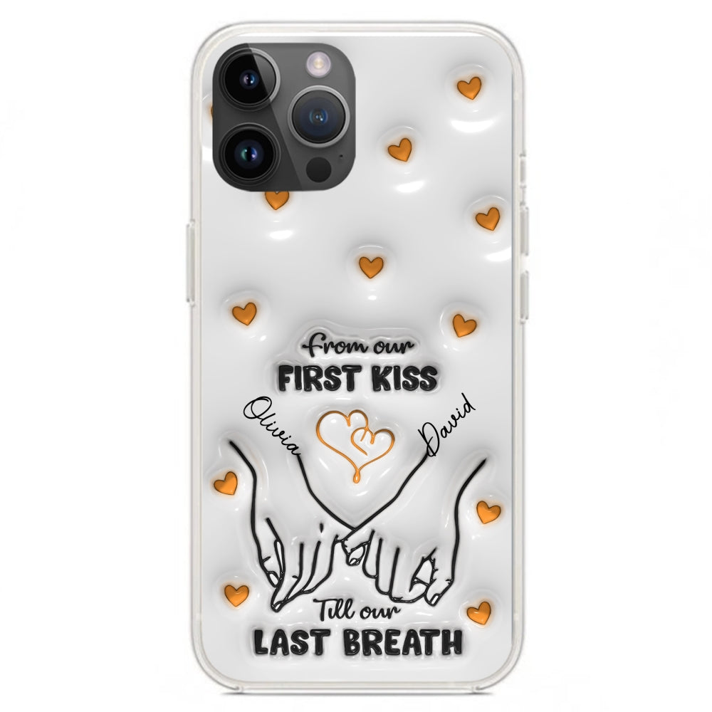 Till Our Last Breath -  Personalized Custom 3D Inflated Effect Phone Case