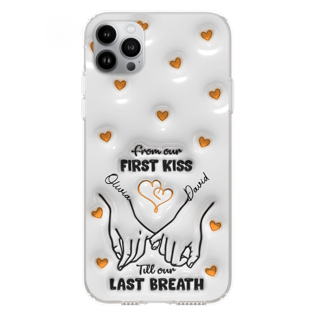 Till Our Last Breath -  Personalized Custom 3D Inflated Effect Phone Case