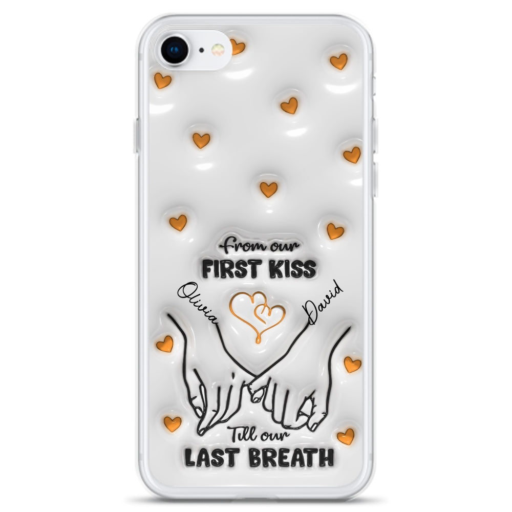 Till Our Last Breath -  Personalized Custom 3D Inflated Effect Phone Case