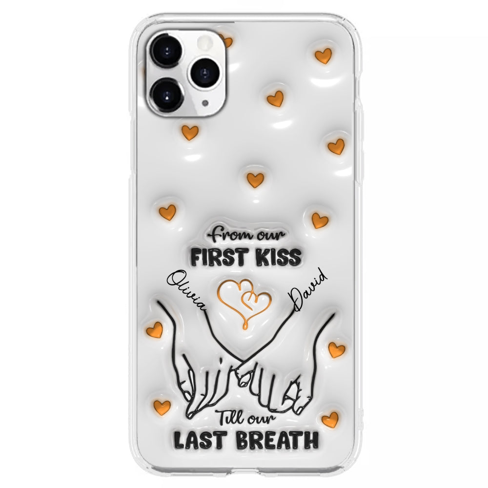 Till Our Last Breath -  Personalized Custom 3D Inflated Effect Phone Case