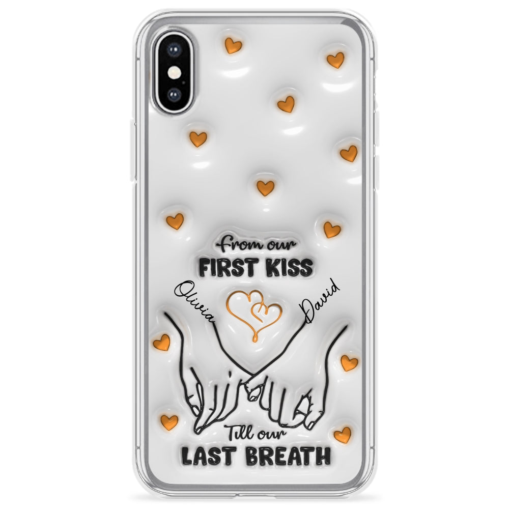 Till Our Last Breath -  Personalized Custom 3D Inflated Effect Phone Case