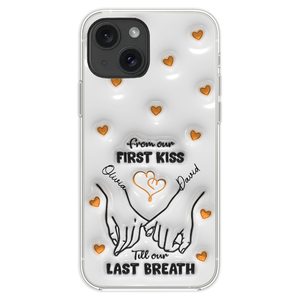 Till Our Last Breath -  Personalized Custom 3D Inflated Effect Phone Case