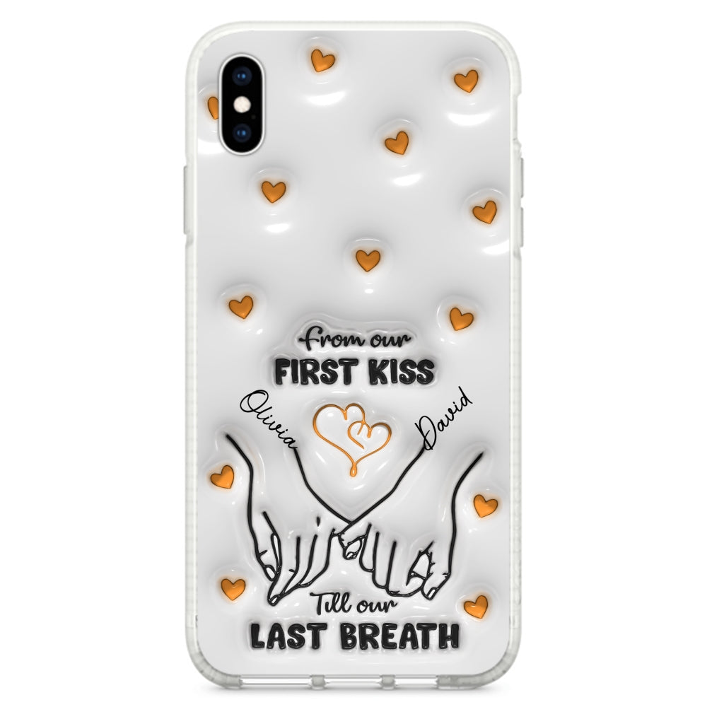 Till Our Last Breath -  Personalized Custom 3D Inflated Effect Phone Case