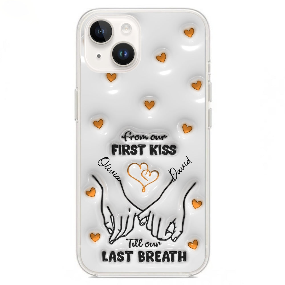 Till Our Last Breath -  Personalized Custom 3D Inflated Effect Phone Case