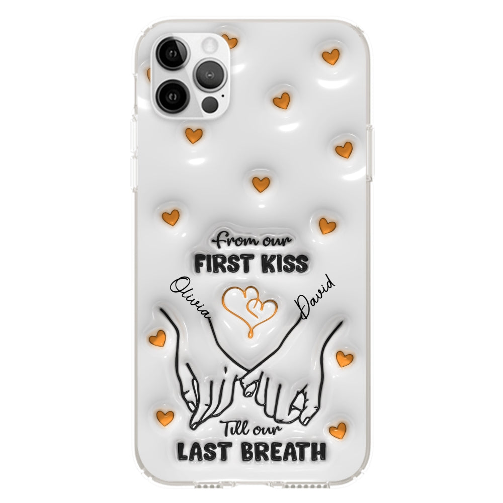 Till Our Last Breath -  Personalized Custom 3D Inflated Effect Phone Case