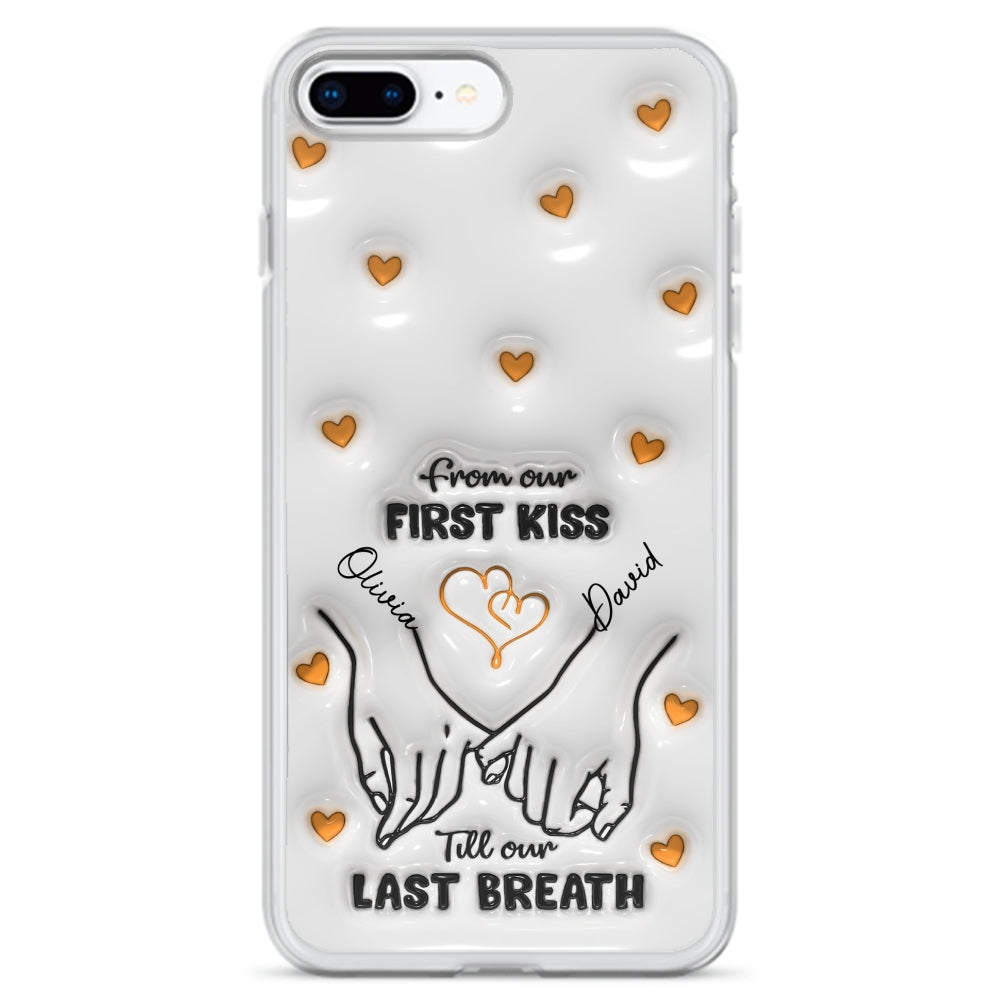 Till Our Last Breath -  Personalized Custom 3D Inflated Effect Phone Case