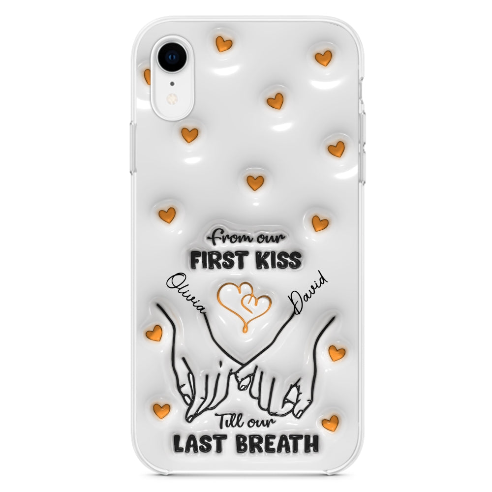 Till Our Last Breath -  Personalized Custom 3D Inflated Effect Phone Case