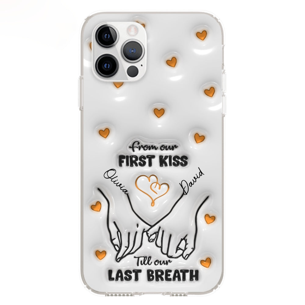Till Our Last Breath -  Personalized Custom 3D Inflated Effect Phone Case