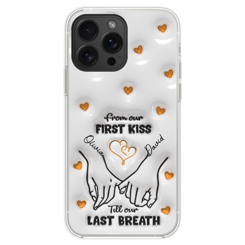 Till Our Last Breath -  Personalized Custom 3D Inflated Effect Phone Case