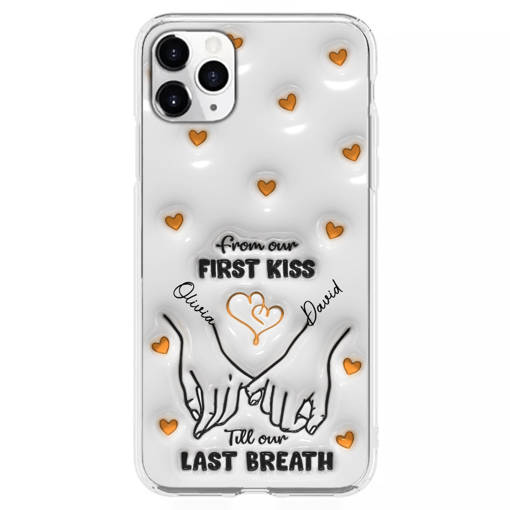 Till Our Last Breath -  Personalized Custom 3D Inflated Effect Phone Case