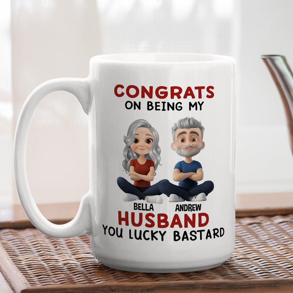 Being My Husband - Personalized Custom Coffee Mug