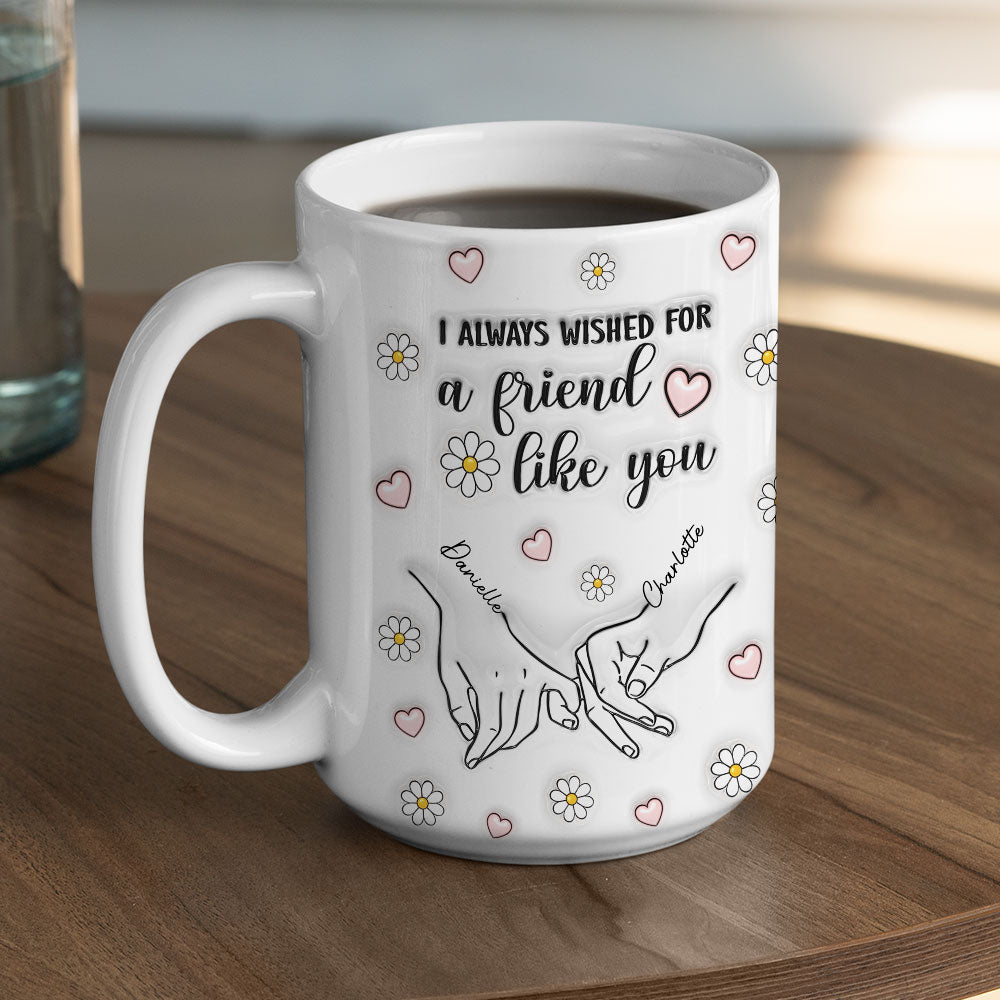 Wished For - Personalized Custom 3D Inflated Effect Mug