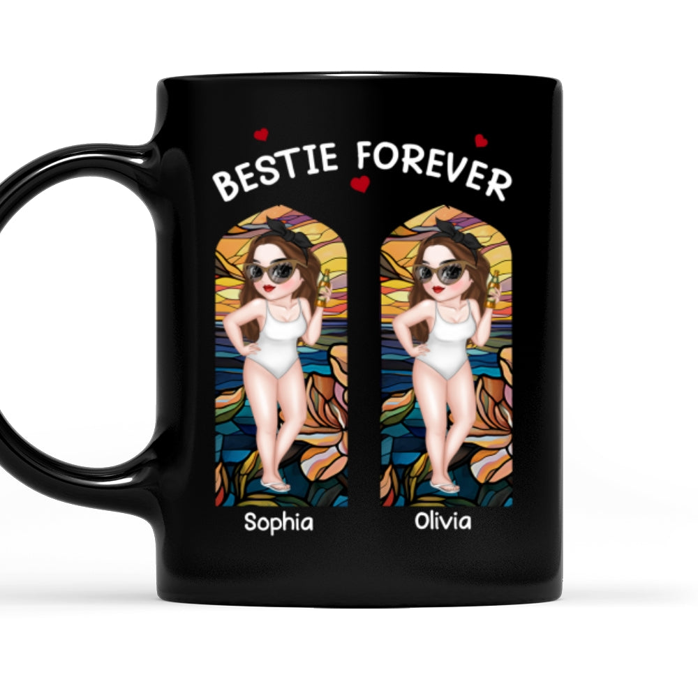 Bestie Forever - Personalized Custom Coffee Mug