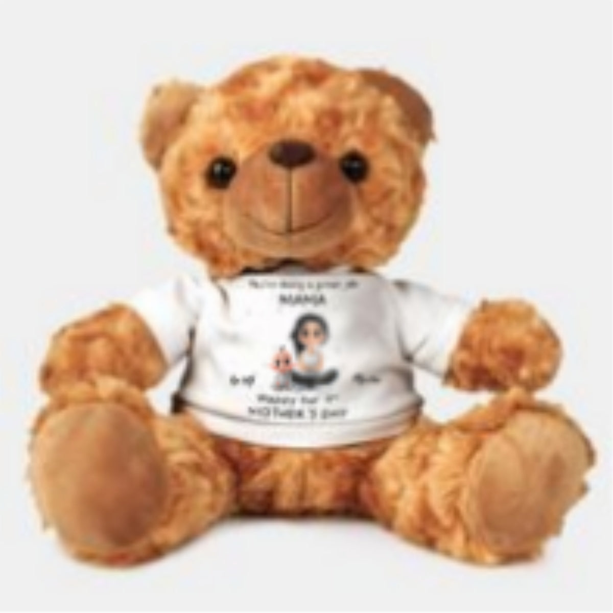 Mommy Doing A Great Job Happy Mother Day - Personalized Custom Cuddle Bear