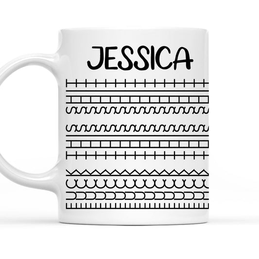 Hidden Words Pure Poetry - Personalized Custom Coffee Mug