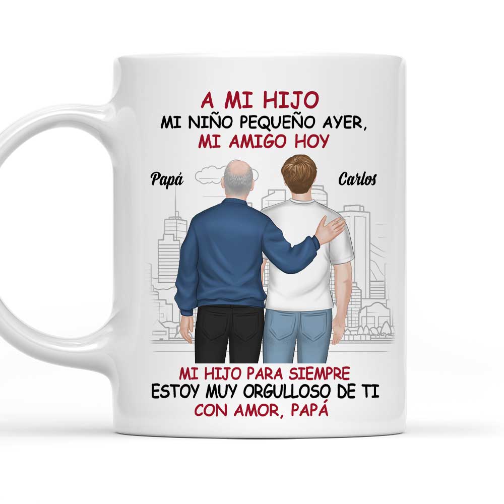 Fuiste Niño Ahora Amigo - Taza Personalizada de Café